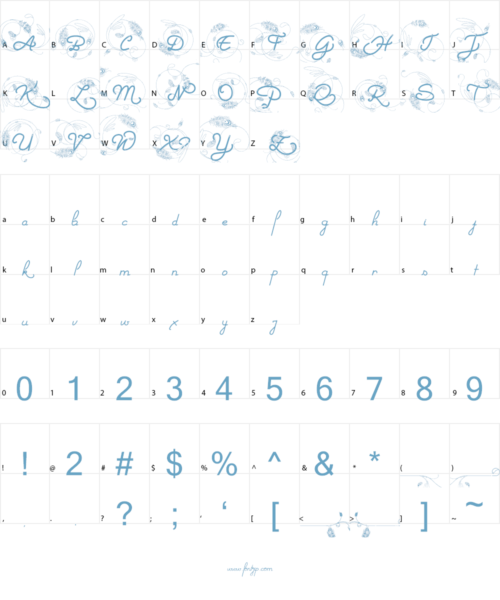 Helene  Queen.K Font Character
